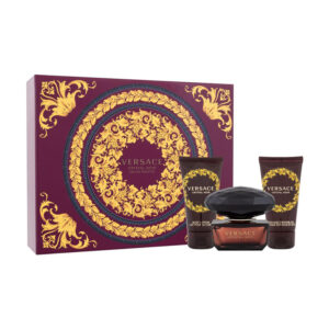 versace crystal noir set